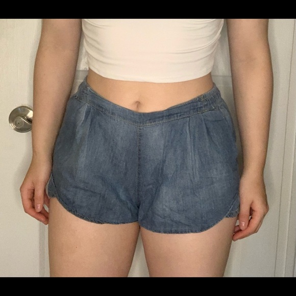 Bluenotes Baggy Blue Jean Shorts - Picture 3 of 5